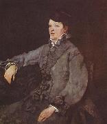Wilhelm Trubner Dame in Grau oil painting